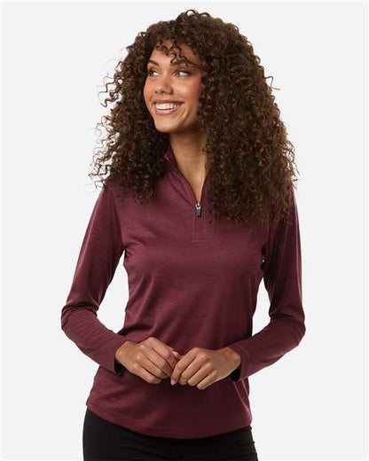 Women's Pro-Lock Performance Mélange Quarter-Zip Pullover