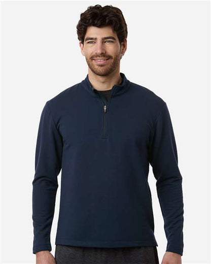 Men's Stretch Quarter-Zip Fleece Pullover