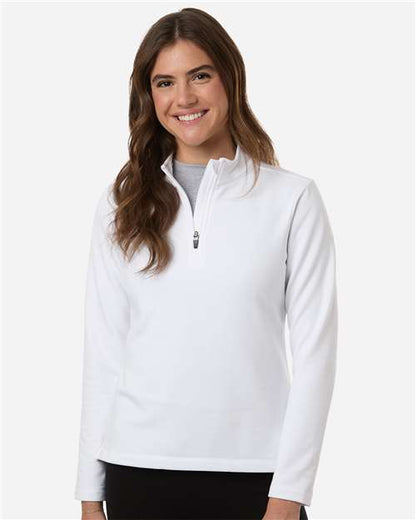 Women's Stretch Quarter-Zip Fleece Pullover