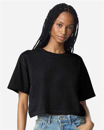 Women's Garment-Dyed Heavyweight Cropped Tee