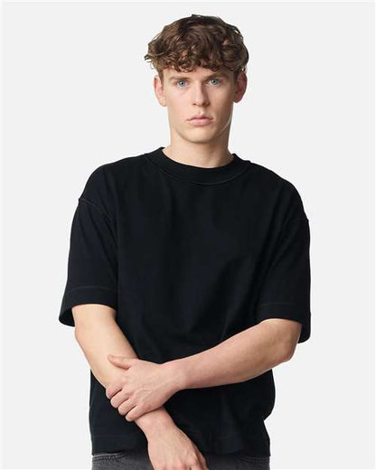 Unisex Heavyweight Cotton Mid-Length Tee