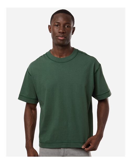 Unisex Heavyweight Cotton Mid-Length Tee
