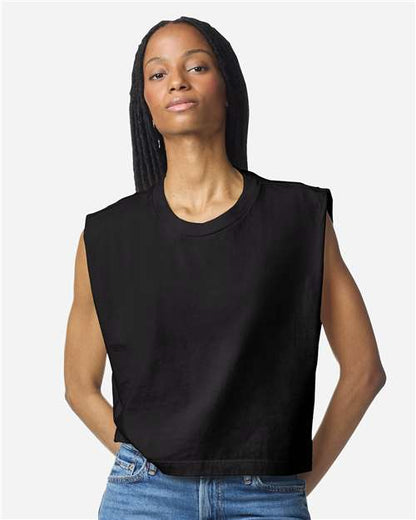 Women's Garment-Dyed Heavyweight Muscle Tee