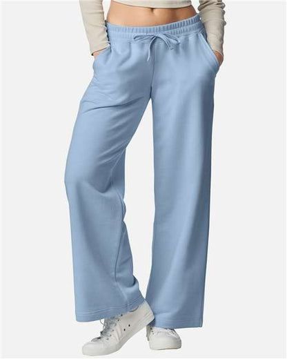 Women's French Terry Wide Leg Pants